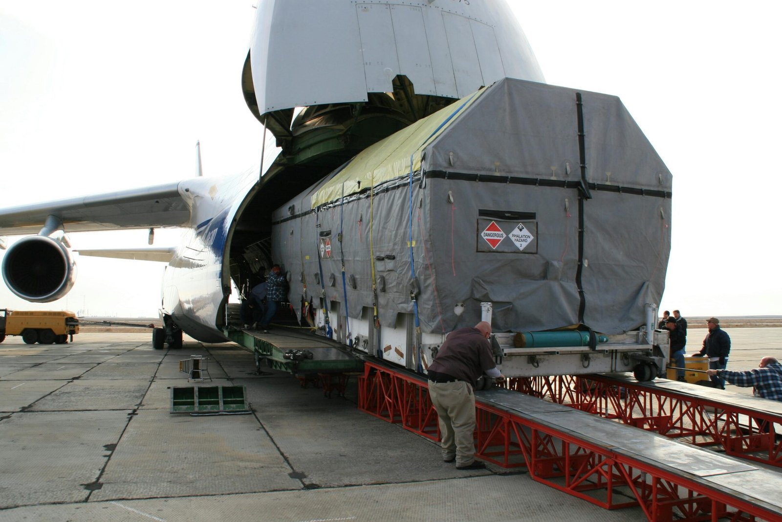 Oil and Gas Industry Aviation Services - Antonov AN-124 Heavy Lift Transport