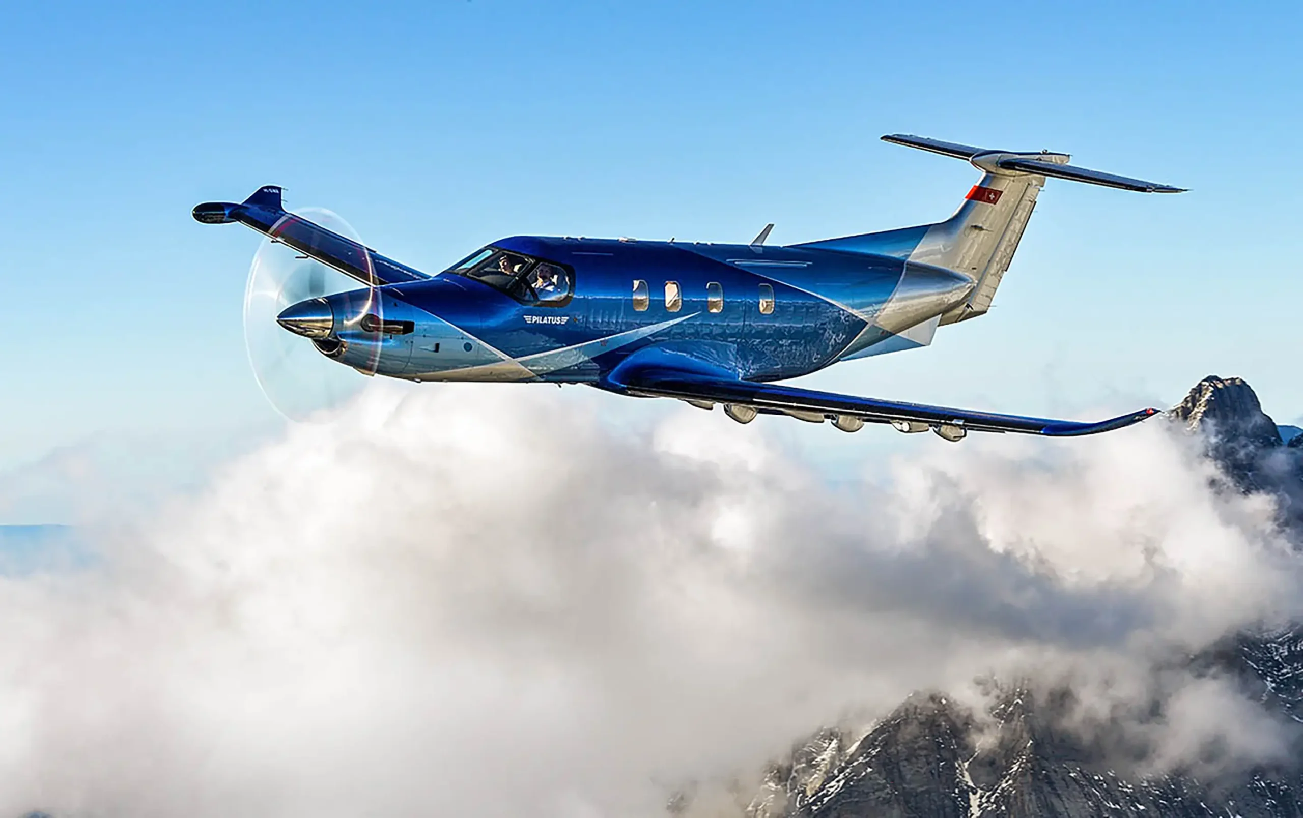 Pilatus PC-12 NGX turboprop aircraft