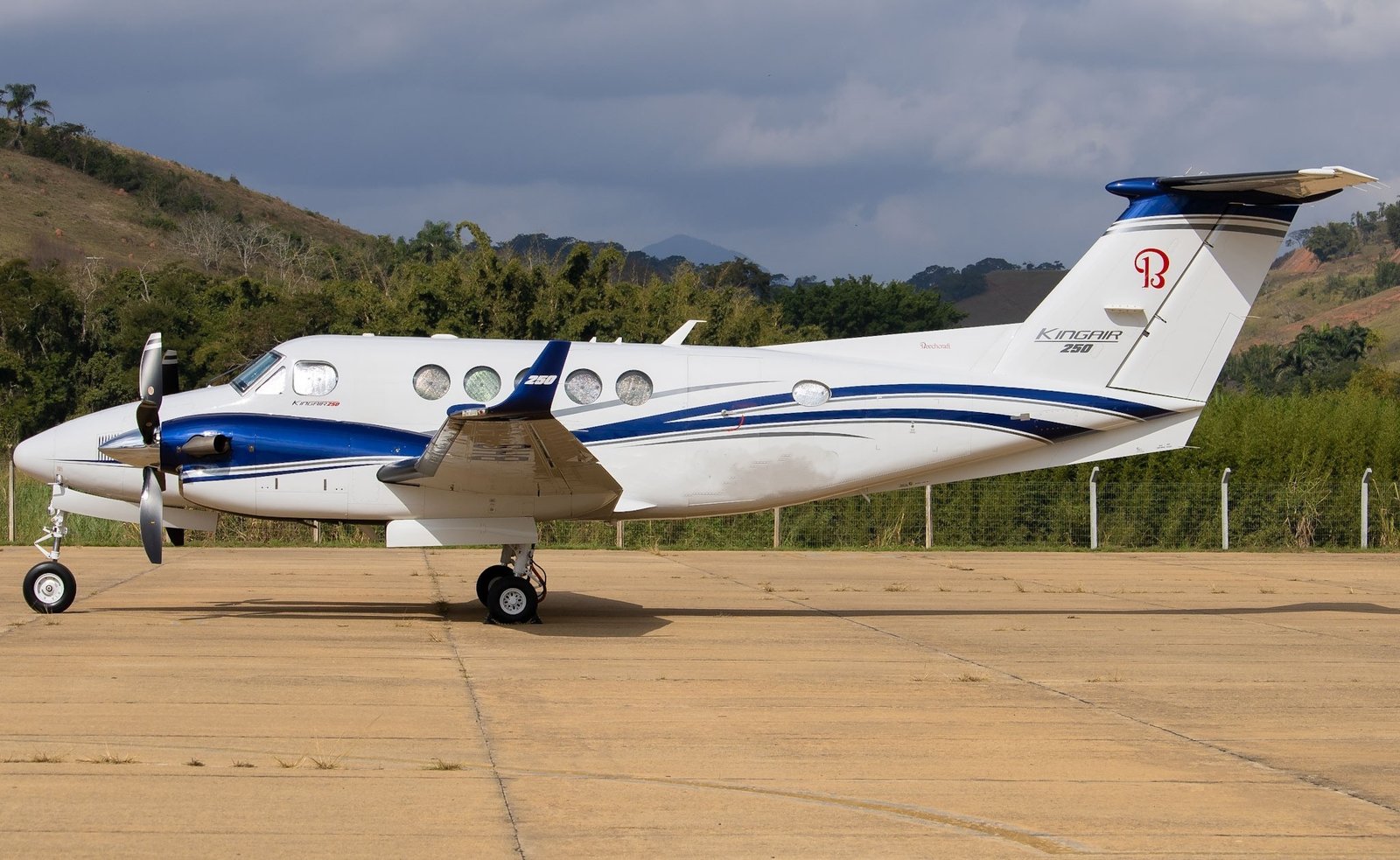 Beechcraft King Air 250 turboprop charter in India